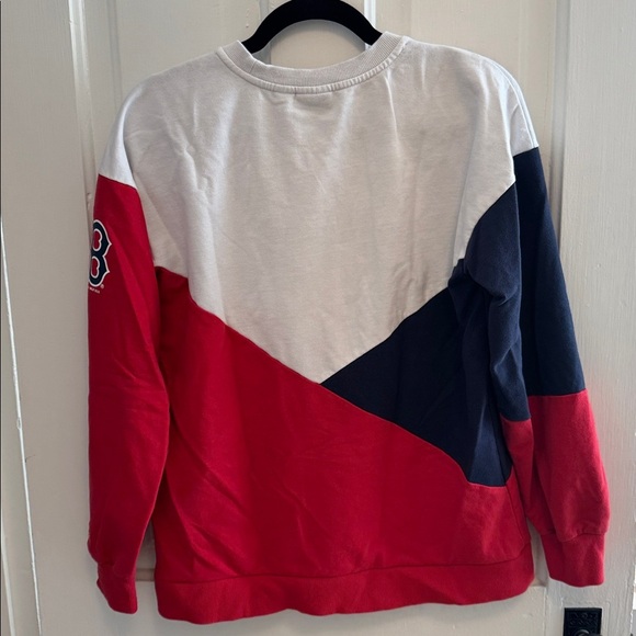 STARTER // Boston Red Sox Tri-Color Crewneck Sweater - Picture 6 of 6